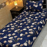 4 Pieces Crystal Cotton Single Pair Bedsheet  SB 555